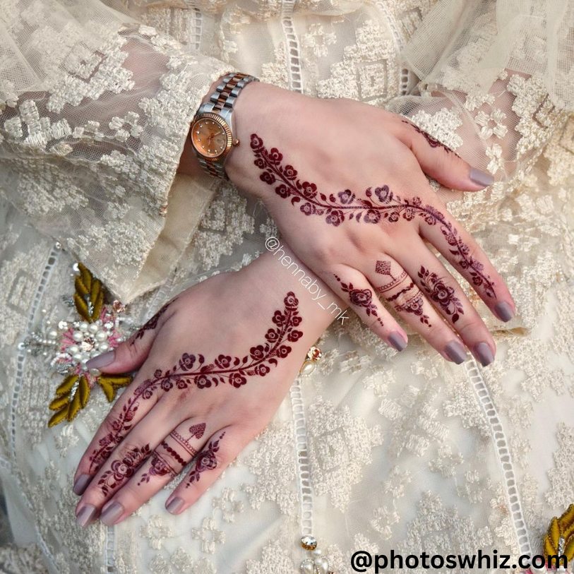Simple Mehndi Designs for Eid