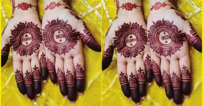 Tikki Mehndi Designs