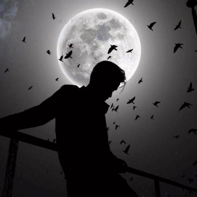 alone facebook dp for boys