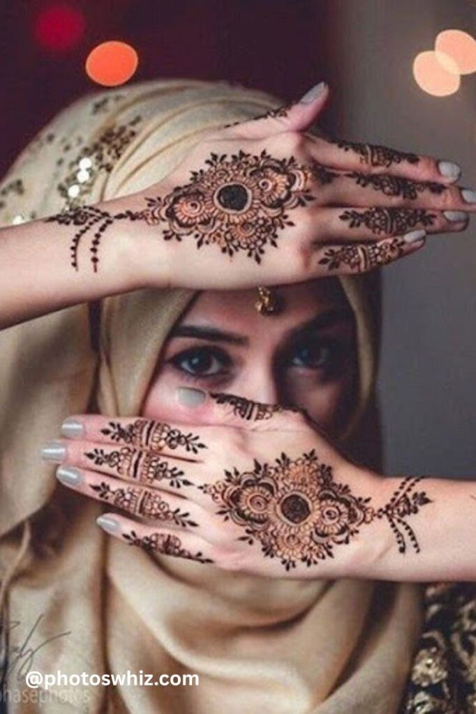 best tikki mehndi designs