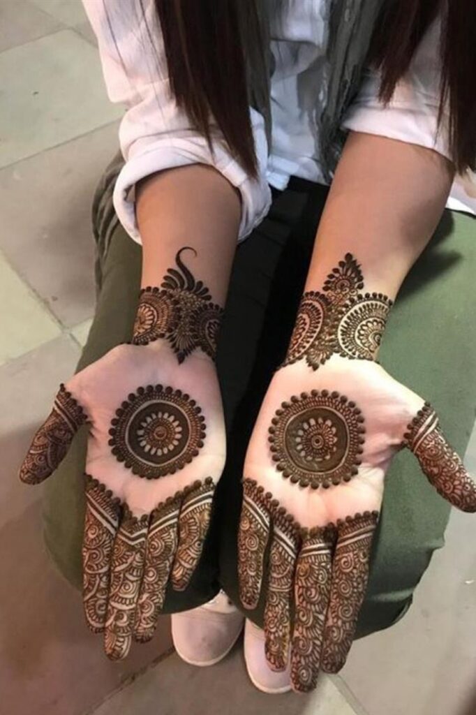 mandala art mehndi