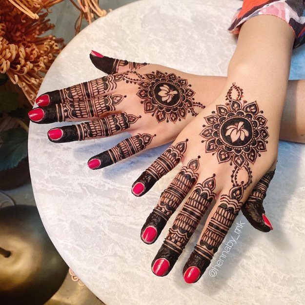 mehandi designs mandala