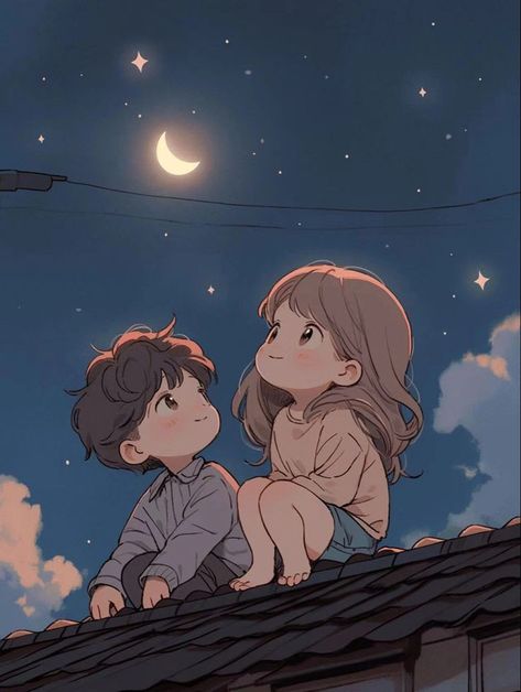 cartoon boy and girl love images