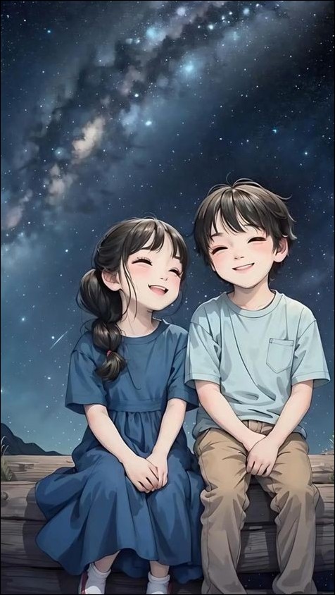 cartoon couple dp for instagram