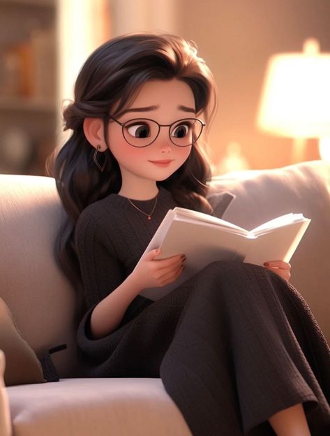 cartoon dp for girls