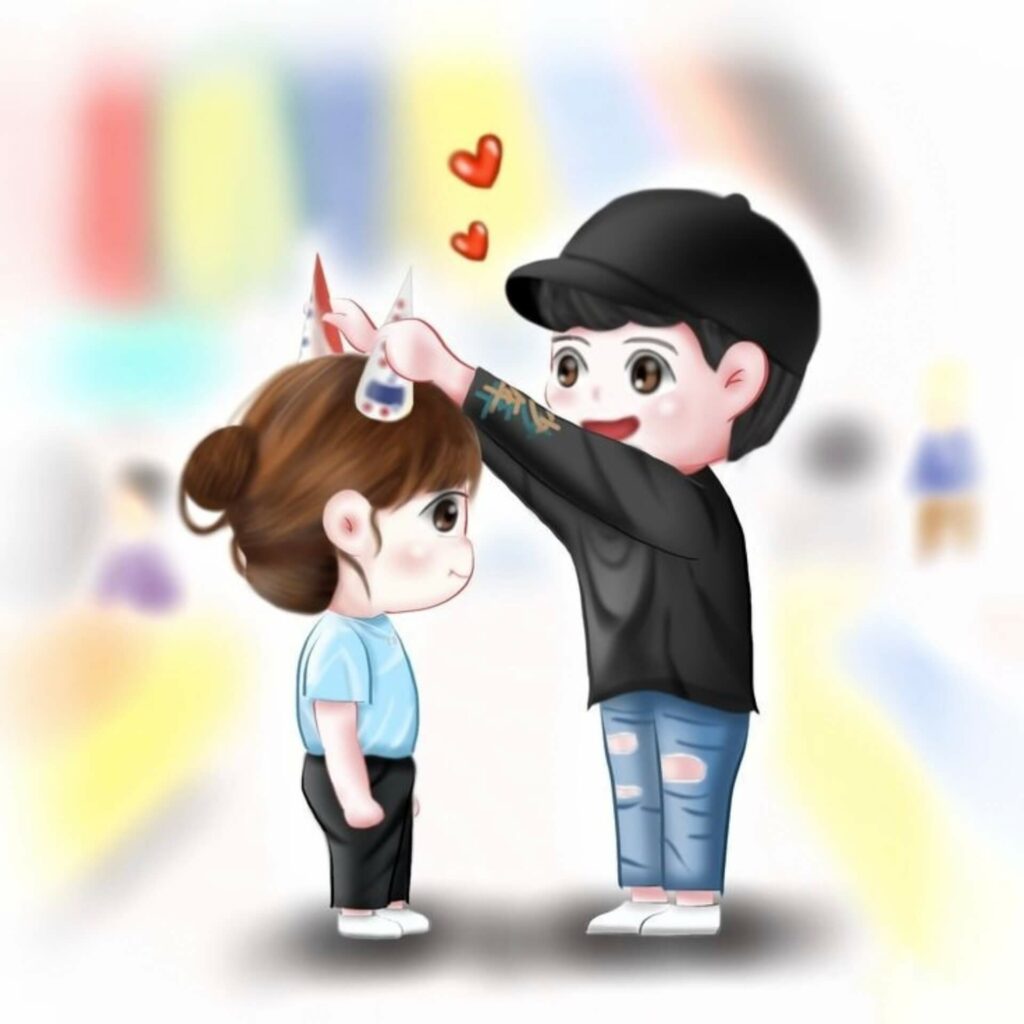 cute love dp