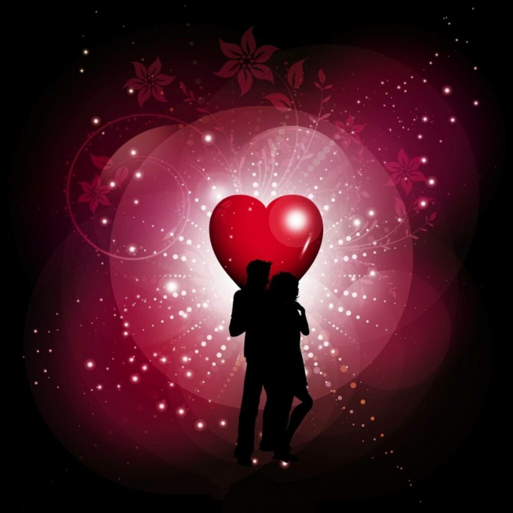 heart profile love dp
