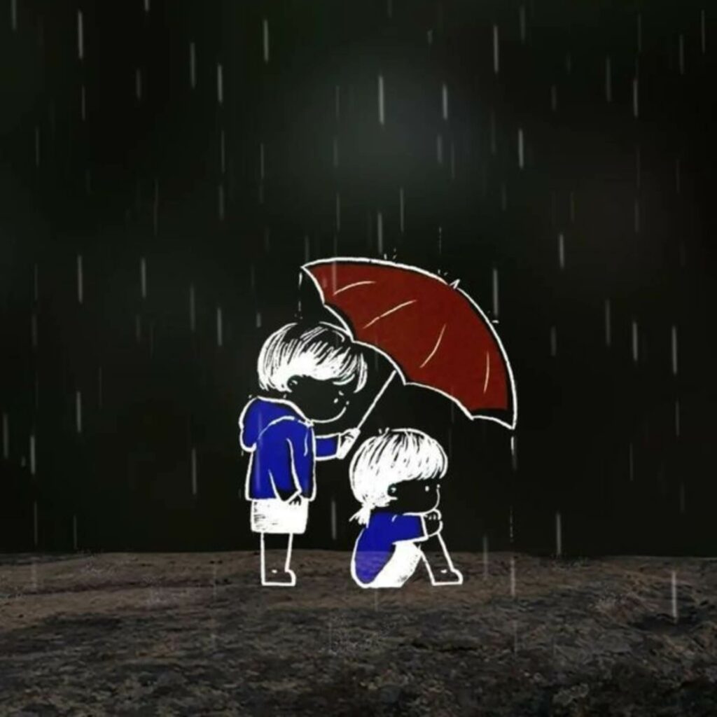 sad wallpaper dp
